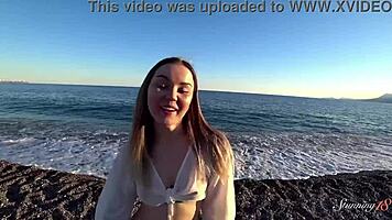 Chubby Teen 18+ Alexa Mills Rides Fit Boy Alexxxs Huge Dick So Well!