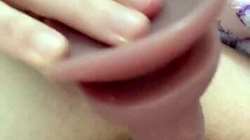 Teen Aggressively Uses Vibrant Dildo Toys for Intense Pleasure Session from Lyssanx