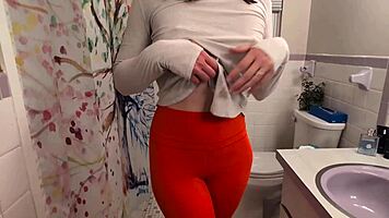 hot wet pee desperation and golden shower