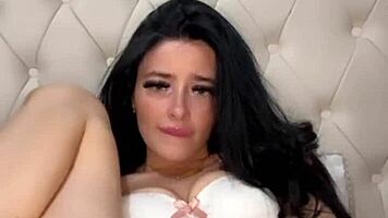 Three Asian girlfriends share dick in after-party foursome.