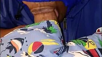 Masked Lady Wets Jacket Sucking On Bbc Pov