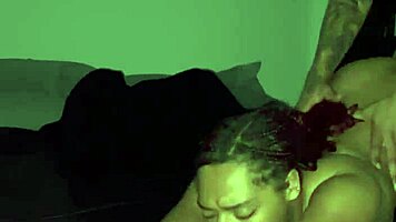 fucked her wet pussy all night long with passionate creampie.