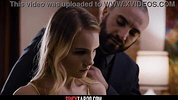 Busty milf let boyfriend impregnate her teen friend