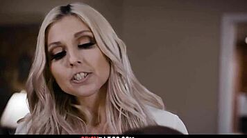 Busty milf let boyfriend impregnate her teen friend