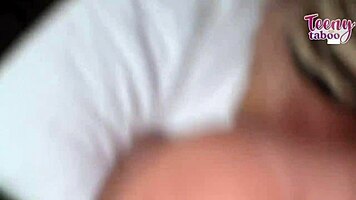 Huge cock Seth Brogan creampies Gia Dibella's wet cunt in deep doggystyle action