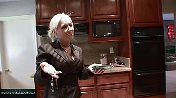 Sexy blonde licked and fucked