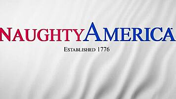 sexy brunette gets it on at work