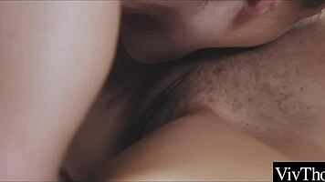 Sexy lesbian lovers passionately finger and lick each other to multiple orgasms