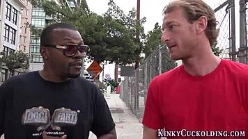 i-i gave a teen interracial blowjob with facial cumshot