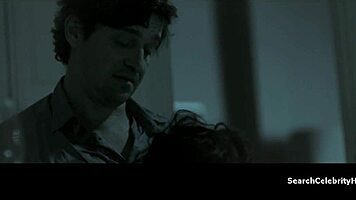 Juliette Binoche flaunts her big tits in a topless nude sex scene