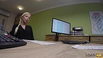 Loan4k Freche Blondine Fickt Zum Ausleihen Um Einen Neuen Mercedes Zu Kaufen