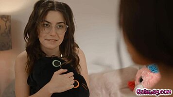 Lulu Chu Sneaks Off To Do Much More Than Kissing With Electra Rayne Leading Them To Have An Intimate Sex