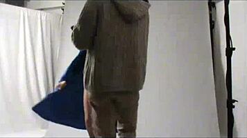 amateur cosplay raven from outdoor public fun