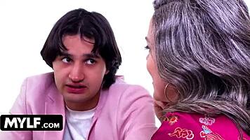 filthy threesome with our favorite waitress, oh man