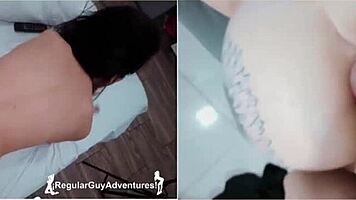 Natalia And Lily Compete In Intense Interracial Casting Session