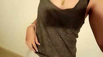 Beautiful Argentina Milet masturbates intimately in outdoor public setting