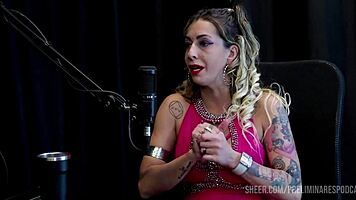 Intense best moments of Julia Fontanelli in preliminares podcast with Bia Hot part 2