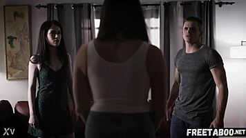 twisted stepsiblings pass around chanel preston evelyn claire - full scene on freetaboo net