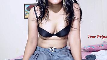 priya cute student practices task until completion for teacher