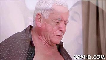 Old Man SEDUCES Young Babe Intensely