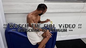 behind the scenes of a pregnant girl recording in the afternoon