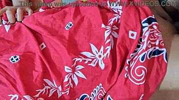 Shy married woman fucks food delivery guy