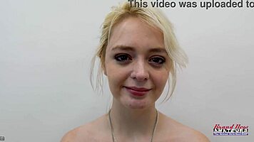 COED CUTIE ANNIE ARCHER GETS PINK PUSSY FUCKED