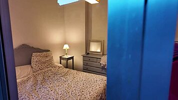 My Stepmom Didn't Close The Door Her Pussy Is So Hairy