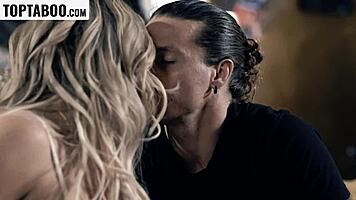 Wife's Friend Misses Cock In Mouth