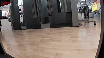 Enjoying a day at the mall