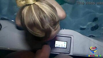 Oh, Rex Ryder's cheating girlfriend is sucking that monster cock at the resort featuring Ailee Anne!