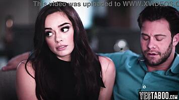 Big ass petite beauty makes a sex tape with her employers husband