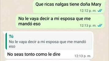 doña mary undresses when her husband goes away