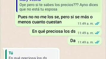 doña mary undresses when her husband goes away