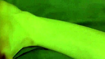 Handjob fifi foxx against wall