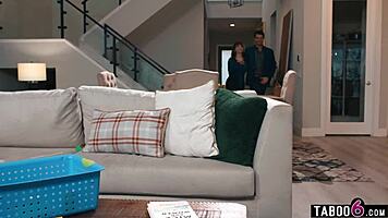 i fucked teen 18+ babysitter serena hill in front of milf wife