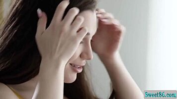 Blonde Lesbians Bella Rolland and Lily Lou Pussy Licking 69!