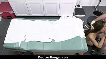 Nurse Satisfies Patient's Needs While Doctor Examines!