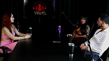 How the frenchman met the brazilian introducing him slowly to the liberal lifestyle they made menage and the difference - couple cherie watch on sheer red