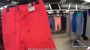 Glamorous czech teen gets seduced in supermarket and reamed in pov