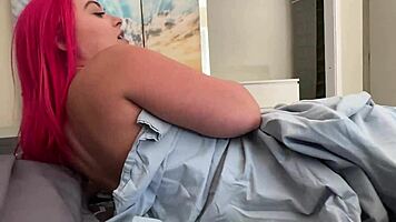 Bratty girl jerks you off in household fantasy!