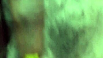 grandpa daddy jack off and watch his black domestic play with pussy then gets a blowjob for her raise