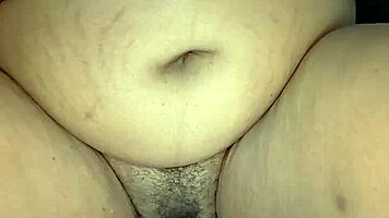 Ebony bbw playing with her favorite toy