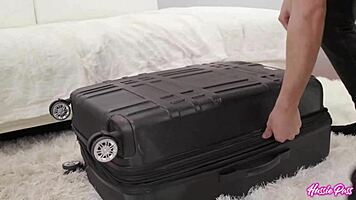 jay's cum coats clara's tits after pussy pounding