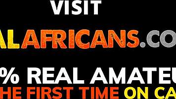 African Amateur Teen Blows Friend For Money