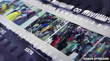 big tits teen gets rammed on the table like a spreadeagle