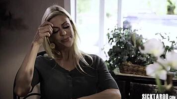 perverted stepmom seduces stepson and girlfriend