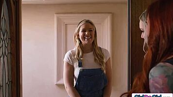 The last job requirement: fucking us anytime in old-young lesbian threesome