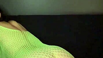 Nadia diamo hot ass fishnet bodysuit twerking slow motion