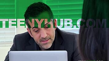 Petite Daisy endures brat taming submission